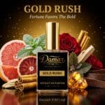Gold Rush damar perfume
