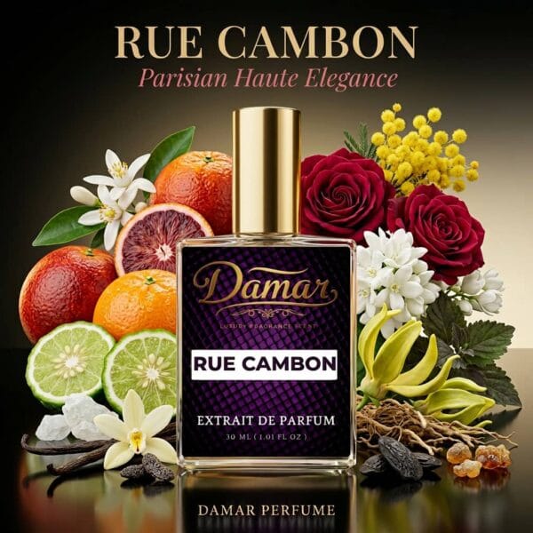 Rue Cambon damar perfume