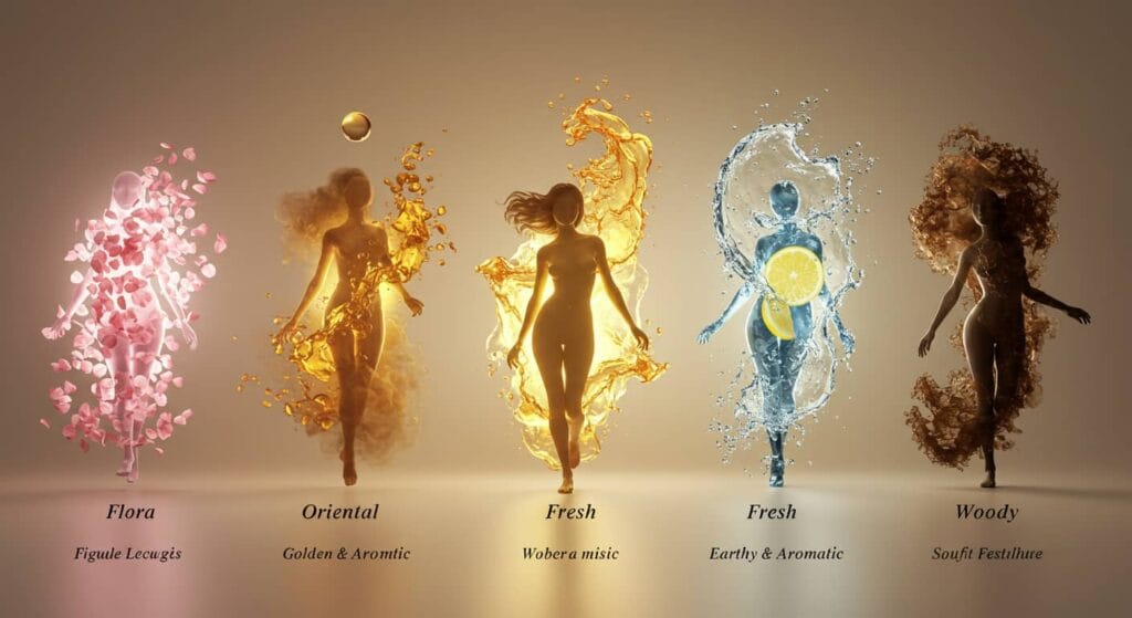 Damar Women’s Perfume representing different scent personalities