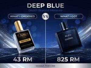 Deep Blue by Damar Perfume 30ml Extrait de Parfum — best Bleu de Chanel alternative Malaysia