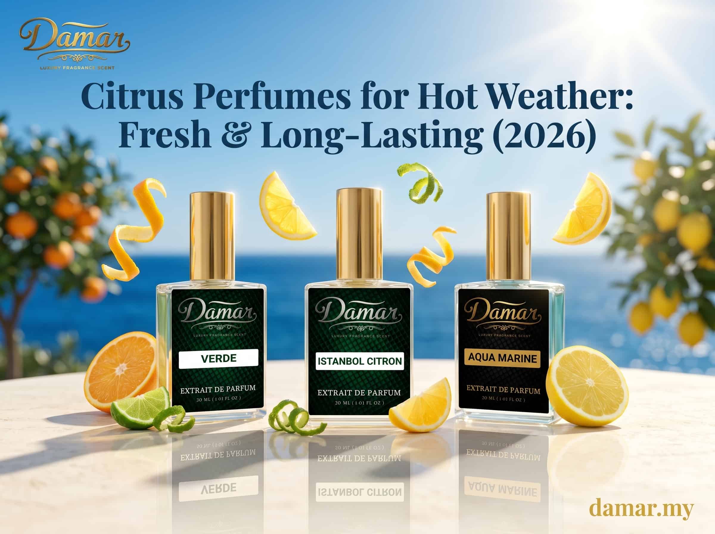 Citrus Perfumes for Hot Weather Fresh & Long-Lasting 2026