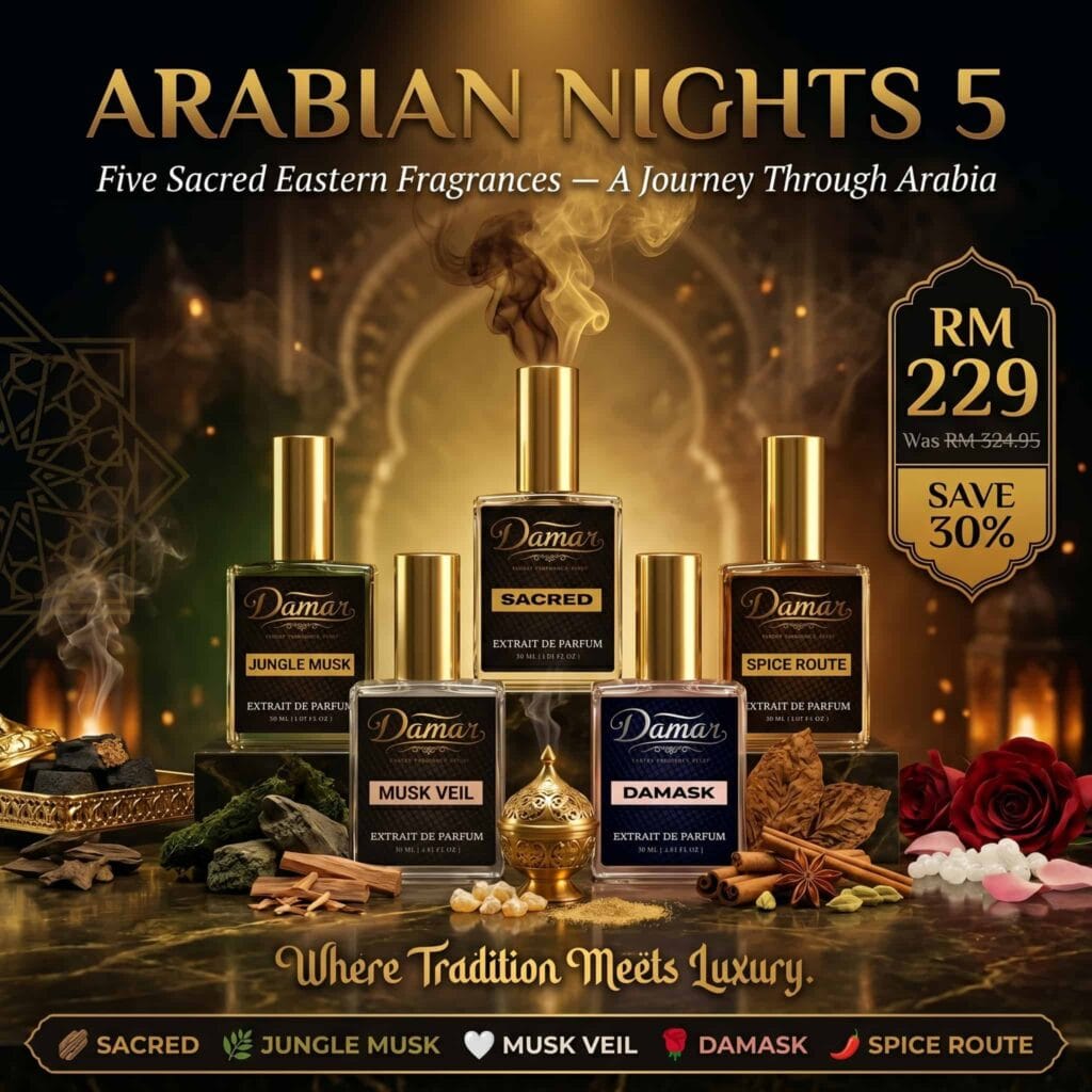 DAMAR Arabian Nights 5 oud perfume collection (1)
