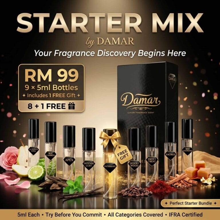 DAMAR Starter Mix travel size perfume set (1)