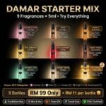 DAMAR perfume sample set 8 bestselling (3)