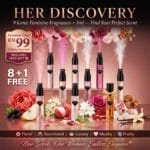 Damar Her Discovery women perfume sample set (2)